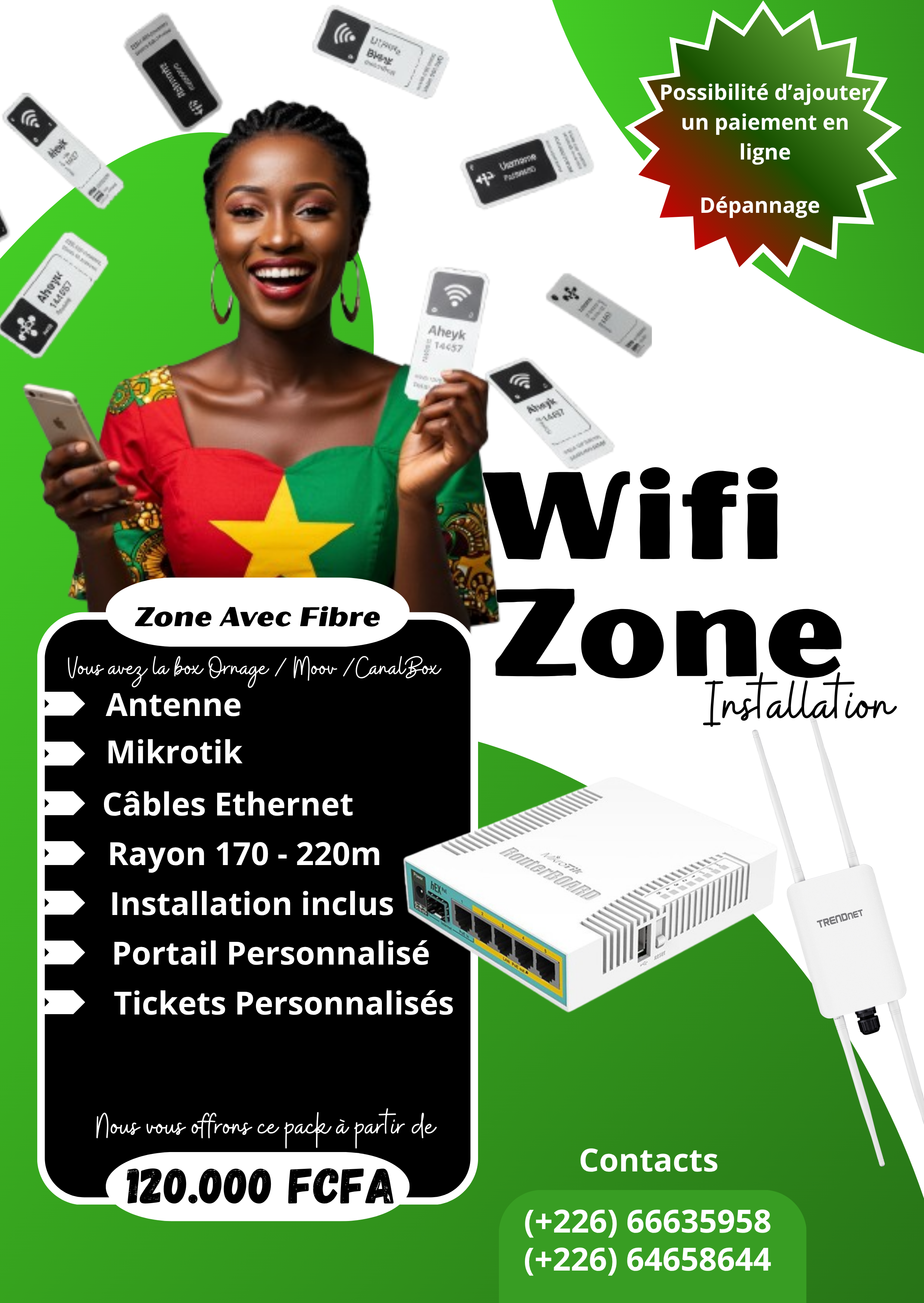 Pack WiFi Zone